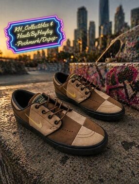 Nike SB Zoom Janoski OG+ Premium "Checkerboard" - Size 9